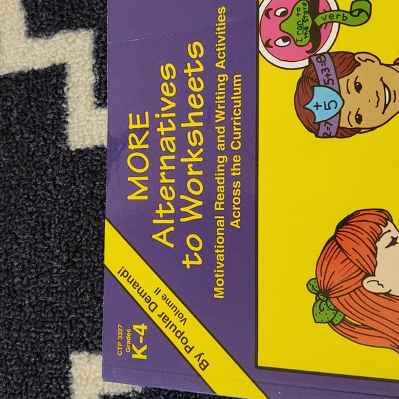 Creative Teaching Press - More Alternatives to Worksheets K-4 - GUC - Picture 2 of 11